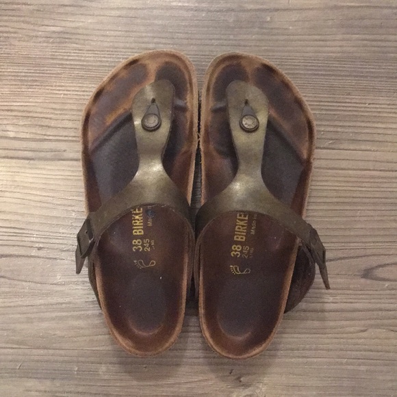 Birkenstock Shoes - Bronze Birkenstock size 38